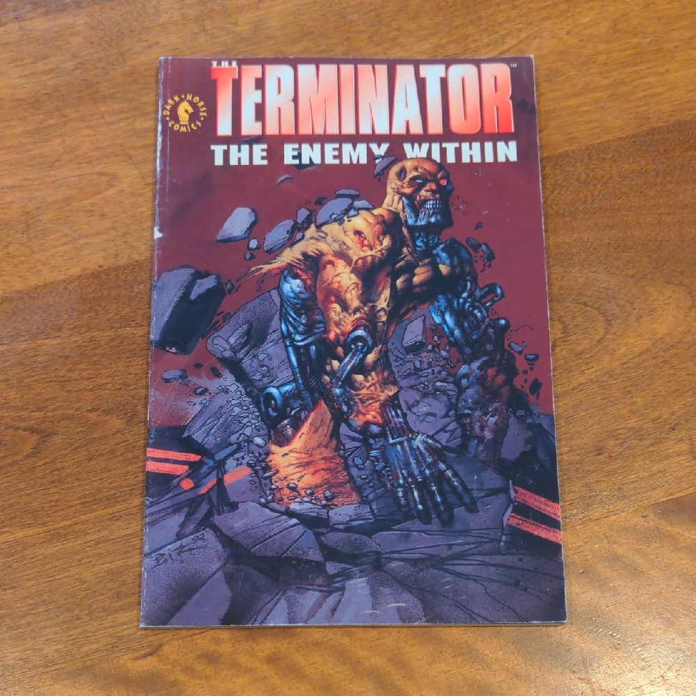 The Terminator The Enemy Within Comic Book First Edition, 1992